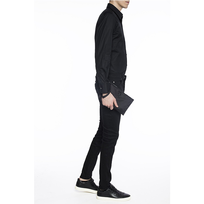 Image 2 of ヴェルサーチメンズメデューサヘッドブラッククラッチ DP84725 NYLV KNN